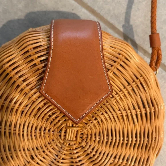 J. McLaughlin Wicker Bag - Picture 3 of 8